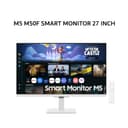 SAMSUNG SMART MONITOR 27 INCH M5 M50F IPS FHD 1080P 5MS 60HZ HDR10 HDMI BLUETOOTH BUILT-IN SPEAKER TIZEN OS TILT 3Y - LS27FM501EEXXD - Variant 1