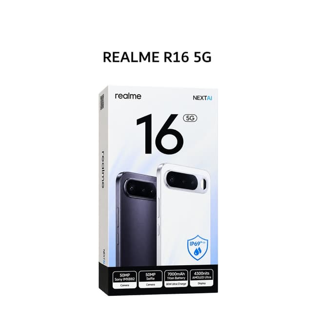 REALME R16 5G 8GB 256GB AIR BLACK