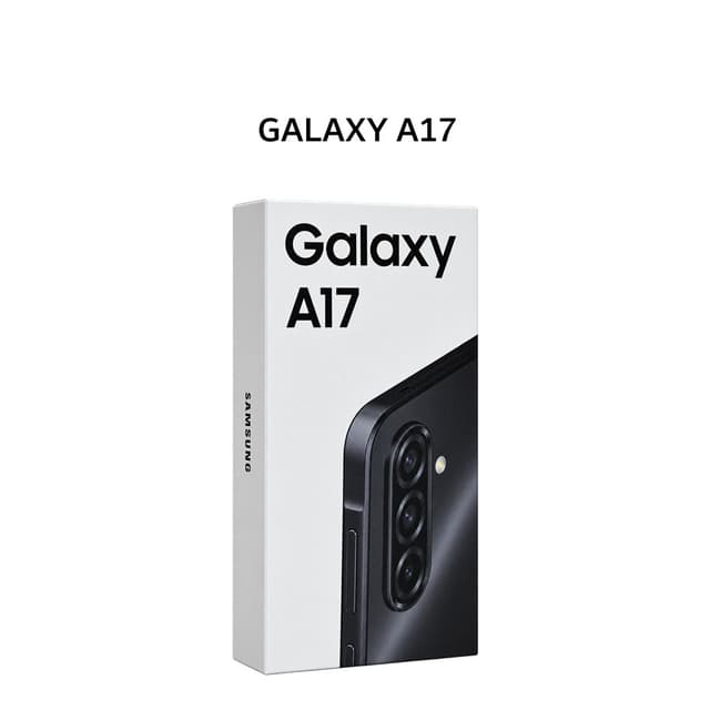 SAMSUNG GALAXY A17 4GB 128GB BLACK NON CHARGER
