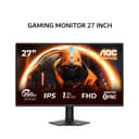 AOC GAMING MONITOR 27 INCH FAST IPS FHD 1080P 0.3MS 260HZ OC 27G50Z HDMI+DP 3-SIDED FRAMELESS TILT 3Y ON SITE - Variant 1