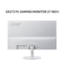 ACER MONITOR GAMING 27 INCH SA273 P1 IPS FHD 10800P 1MS 144HZ HDR10 VGA+HDMI+DP WHITE TILT SPEAKER 3Y SERVICE + 1Y AADP - Image 1