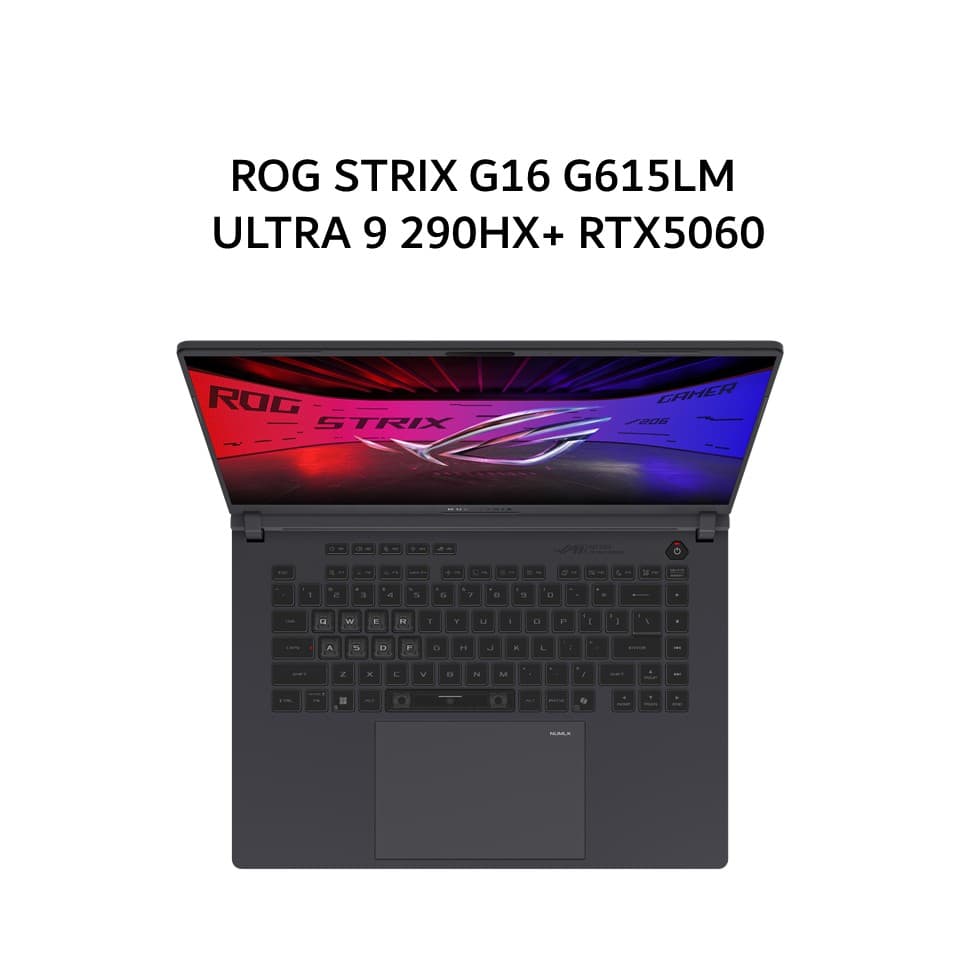ASUS ROG STRIX G16 G615LM ULTRA 9 290HX+ RTX5060 8GB/ 16GB 1TB W11+OHS+M365B 16.0WQXGA NEBULA 2.5K 300HZ (BOX MOU) GRY -I9N56T6G-HM