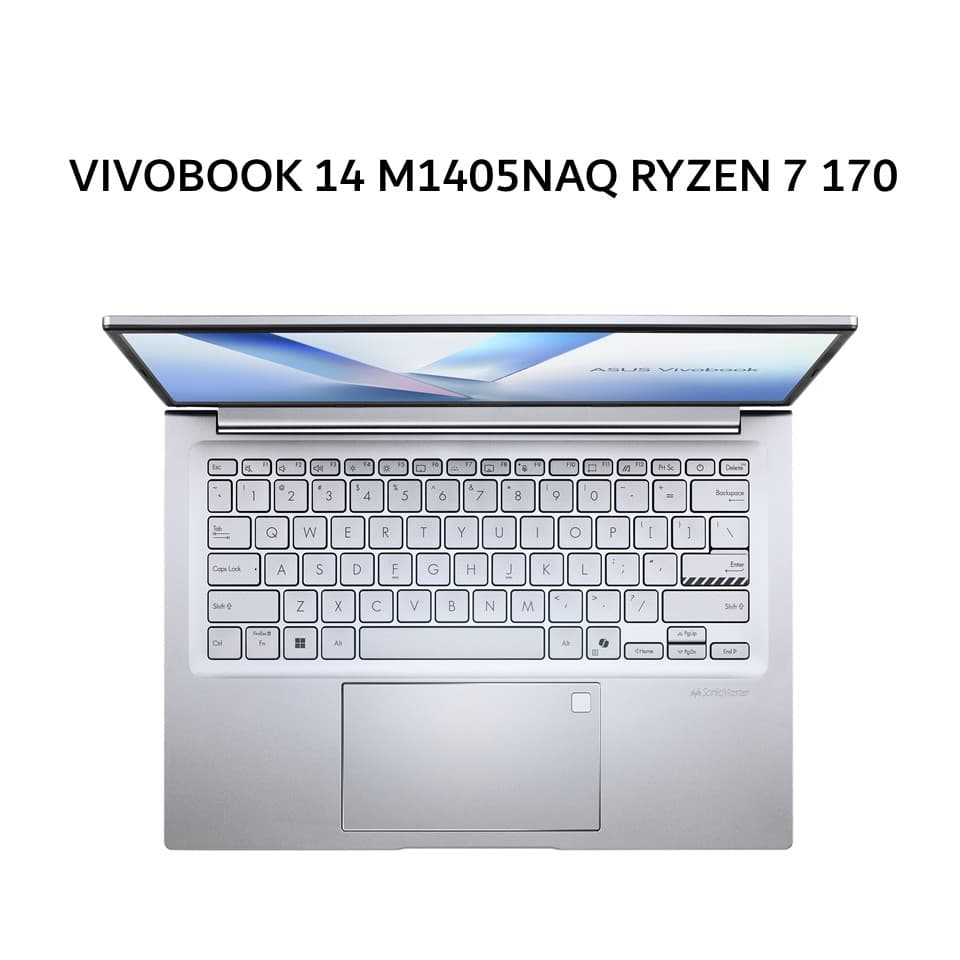ASUS VIVOBOOK 14 RYZEN 7 170 16GB 512GB W11+OHS+M365B 14.0WUXGA SLV -VIPS7152M