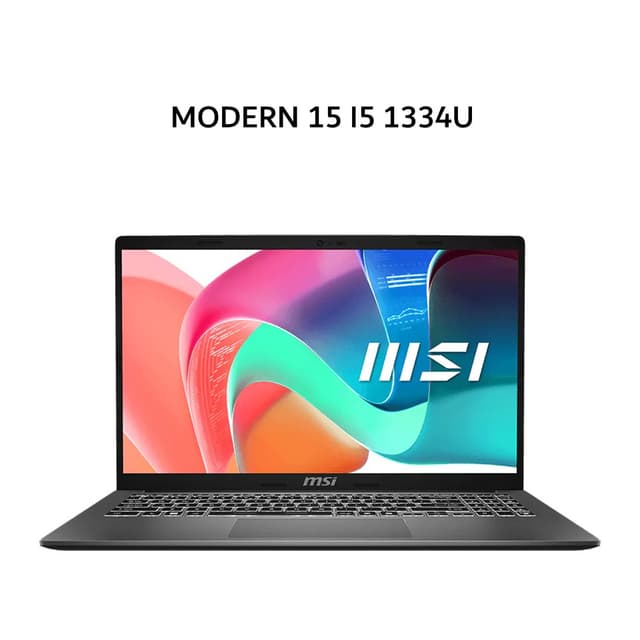 MSI MODERN 15 I5 1334U 8GB 512GB W11+OHS 15.6FHD IPS BLIT 2Y GRY -F13MG.1263