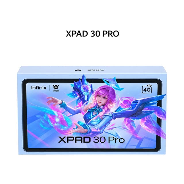 INFINIX XPAD 30 PRO 11.0 4G 8GB 128GB MEDIATEK HELIO G200 ULTIMATE SILVER