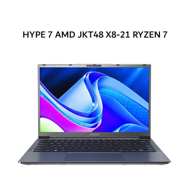 AXIOO HYPE 7 AMD JKT48 X8-21 RYZEN 7 7735HS 16GB 512GB W11 14.0FHD IPS BLIT GRY