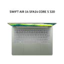 ACER SWIFT AIR 14 SFA14 CORE 5 320 12GB 512GB W11+OHS+M365B 14.0WUXGA 120HZ 2Y+ADP GREEN -I31.50AX - Image 1