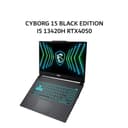 MSI CYBORG 15 BLACK EDITION I5 13420H RTX4050 6GB/ 16GB 512GB W11+OHS+M365B 15.6FHD IPS 144HZ 4ZRGB 2Y BLK -A13VE.2470 - Image 1