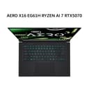 GIGABYTE AERO X16 EG61H RYZEN AI 7 350 RTX5070 8GB/ 16GB 1TB W11+OHS 16.0WQXGA 165HZ 100SRGB RGB 2Y+2ADP WHITE - Image 1