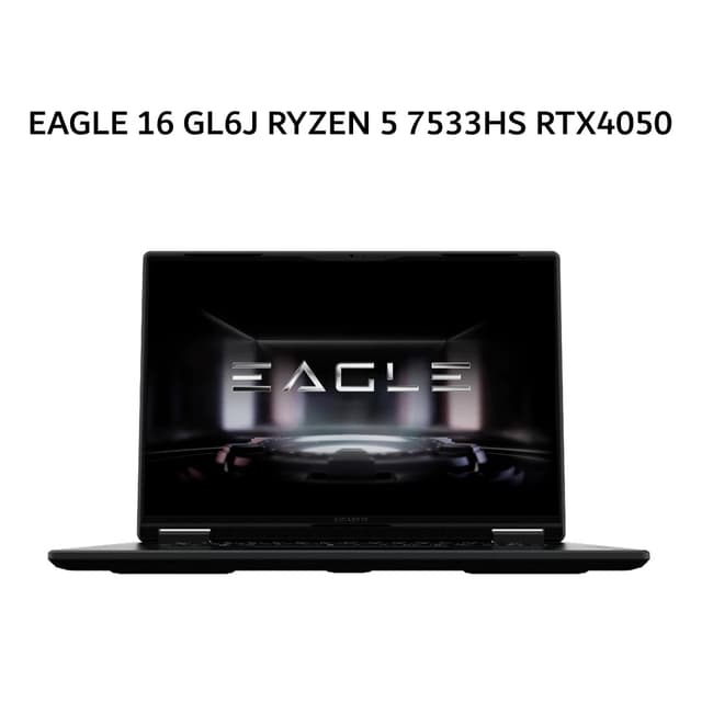 GIGABYTE EAGLE 16 GL6J RYZEN 5 7533HS RTX4050 6GB/ 16GB 512GB W11+OHS 16.0WUXGA 165HZ 100SRGB BLIT 2Y+2ADP GRAY