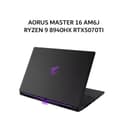 GIGABYTE AORUS MASTER 16 AM6J RYZEN 9 8940HX RTX5070TI 12GB/ 32GB 1TB W11+OHS 16.0WQXGA OLED 240HZ 3ZRGB 2Y+2ADP BLK - Image 3