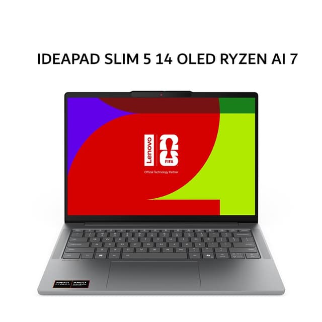 LENOVO IDEAPAD SLIM 5 14 OLED RYZEN AI 7 445 16GB 512GB W11+OHS+M365B 14.0WUXGA BLIT 2Y PREM+2ADP (BOX BP) GRY -7QID