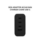 ASUS ROG ADAPTER AC140 GAN CHARGER 140W USB-C - Image 1