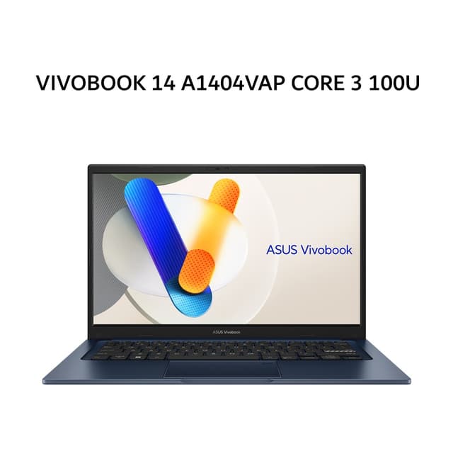ASUS VIVOBOOK 14 A1404VAP CORE 3 100U 8GB 256GB W11+OHS+M365B 14.0FHD VIPS BLU -VIPS3821M