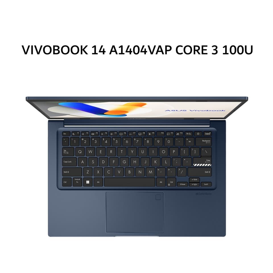 ASUS VIVOBOOK 14 A1404VAP CORE 3 100U 8GB 256GB W11+OHS+M365B 14.0FHD VIPS BLU -VIPS3821M