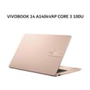 ASUS VIVOBOOK 14 A1404VAP CORE 3 100U 8GB 256GB W11+OHS+M365B 14.0FHD VIPS TERRA COTTA -VIPS3822M - Image 1