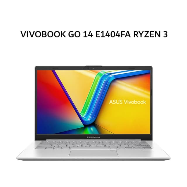 ASUS VIVOBOOK GO 14 E1404FA RYZEN 3 30 8GB 256GB W11+OHS+M365B 14.0FHD VIPS SLV -VIPS3826M