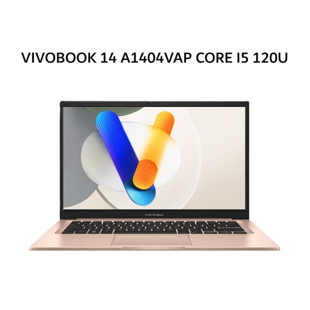 ASUS VIVOBOOK 14 A1404VAP CORE 5 120U 16GB 512GB W11+OHS+M365B 14.0FHD VIPS TERRA COTTA -VIPS5852M
