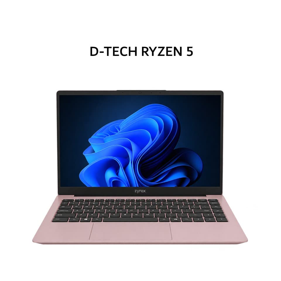 ZYREX D-TECH RYZEN 5 3500 8GB 256GB W11 14.0 1Y ROSE GOLD