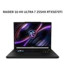 MSI RAIDER 16 HX ULTRA 7 255HX RTX5070TI 12GB/ 16GB 1TB W11 16.0WQHD IPS 240HZ 100DCIP3 24ZRGB 3Y+ADP BLK -B2WH.253 - Variant 1