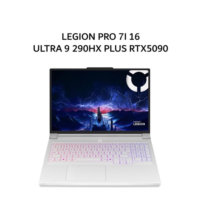 LENOVO LEGION PRO 7I 16 ULTRA 9 290HX PLUS RTX5090 24GB/ 32GB 1TB W11+OHS+M365B 16.0WQXGA OLED 240HZ PKRGB 3Y+3ADP WHT -STID