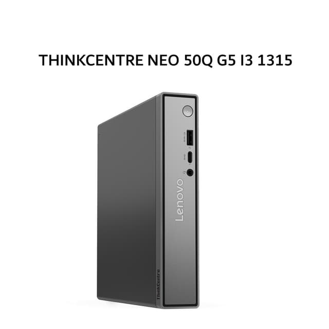 LENOVO THINKCENTRE NEO 50Q G5 I3 1315 8GB 512GB W11+OHS 3Y BLK -0100 + MONITOR 21.5