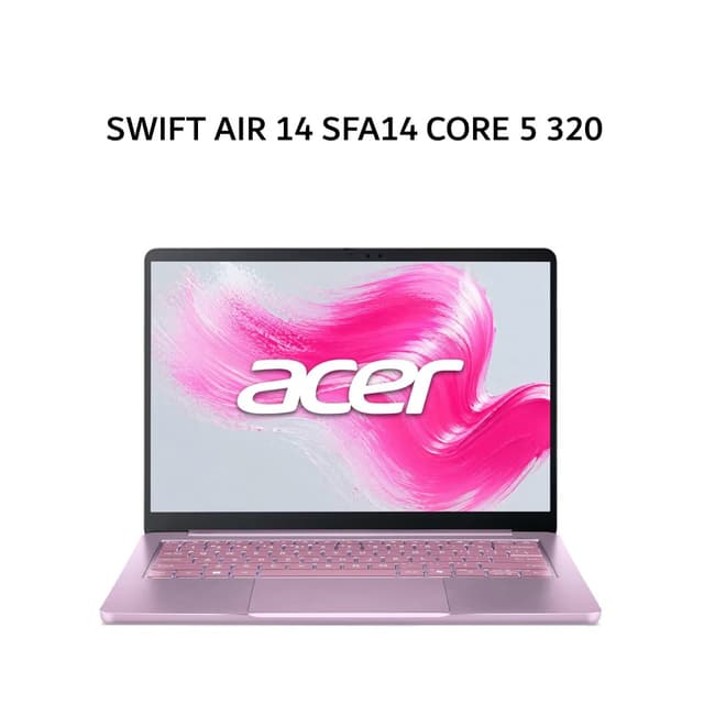 ACER SWIFT AIR 14 SFA14 CORE 5 320 12GB 512GB W11+OHS+M365B 14.0WUXGA 120HZ 2Y+ADP PINK -I31.51E2