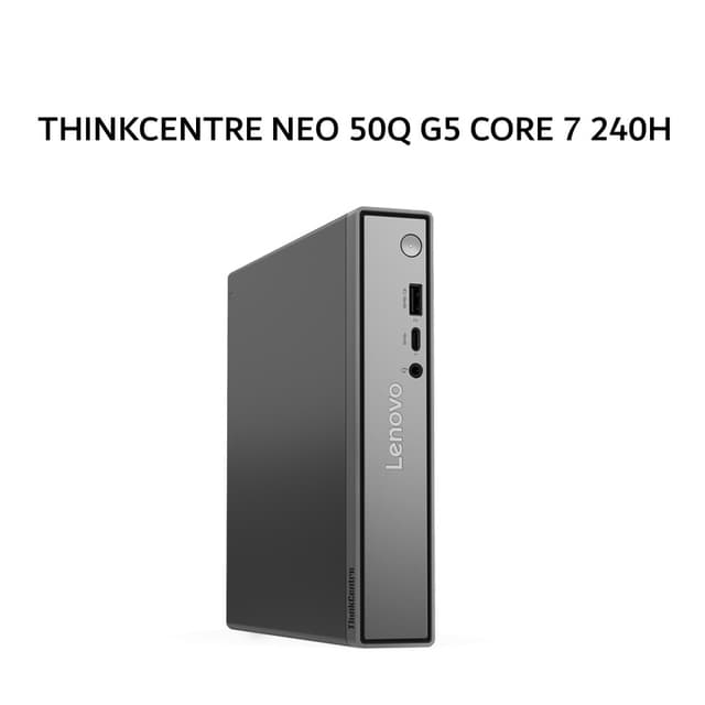 LENOVO THINKCENTRE NEO 50Q G5 CORE 7 240H 8GB 512GB W11PRO 3Y BLK -5SIF + MONITOR 21.5