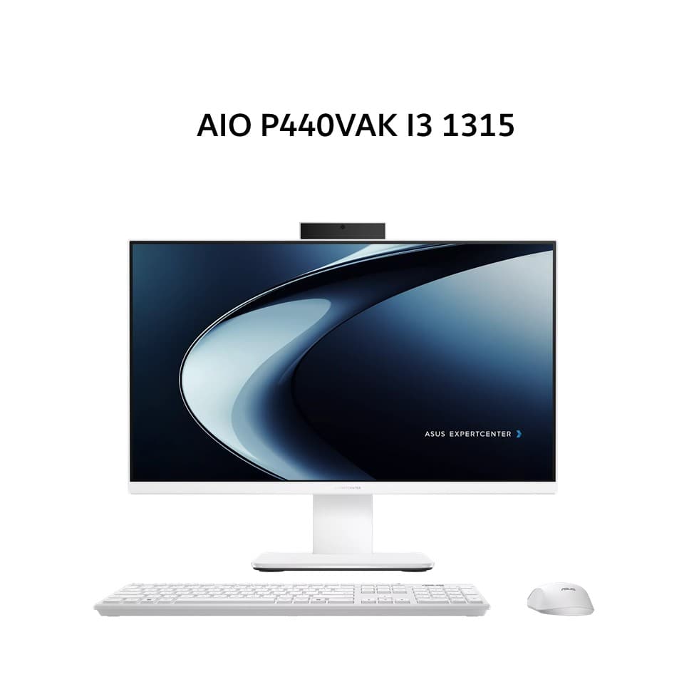 ASUS AIO P440VAK I3 1315 8GB 512GB W11+OHS 23.8FHD 2Y WHT -W3851WS
