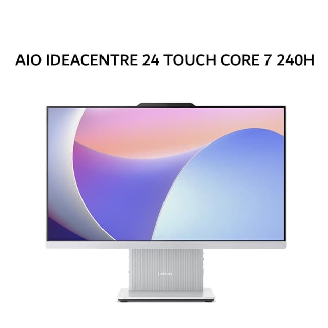 LENOVO AIO IDEACENTRE 24 TOUCH CORE 7 240H 8GB 1TB W11+OHS+M365 23.8FHD IPS 3Y CLOUD GREY -T9ID