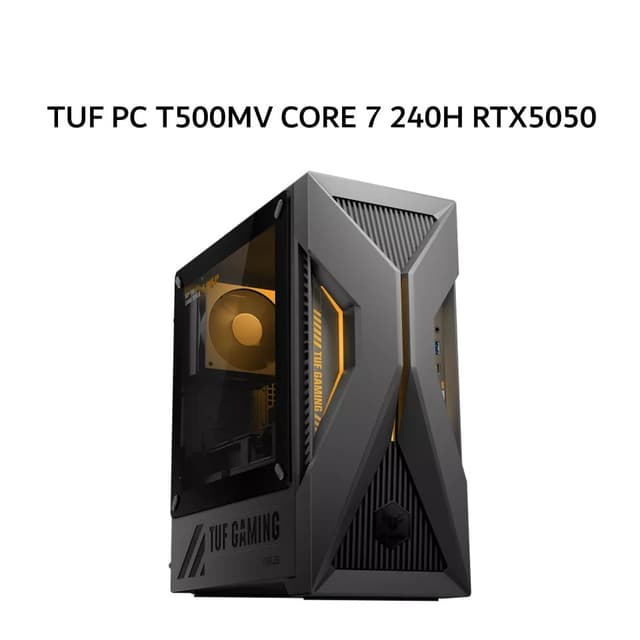 ASUS PC TUF T500MV CORE 7 240H RTX5050 8GB/ 16GB 1TB W11+OHS+M365  SOLAR ECLIPSE GRY -G550711WOM