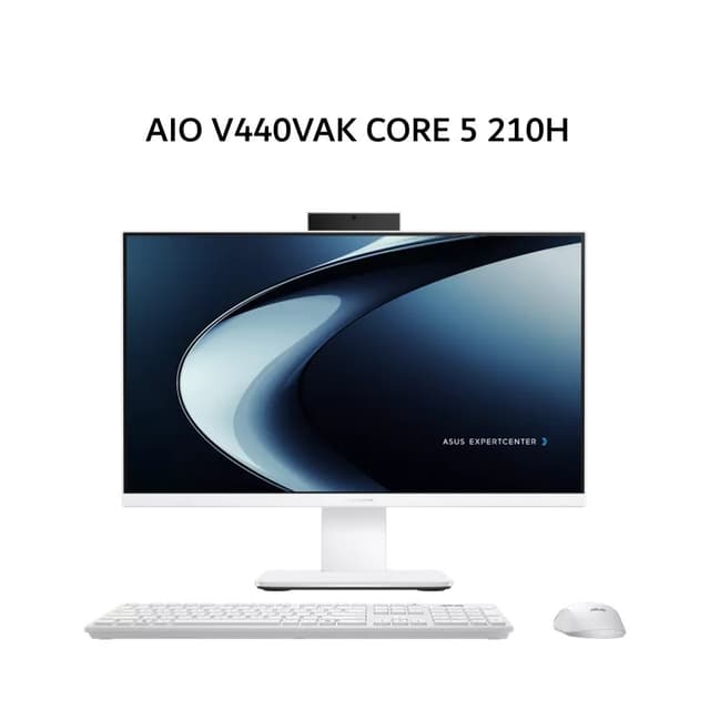ASUS AIO V440VAK CORE 5 210H 16GB 512GB W11+OHS 23.8FHD WHT -W515WOM