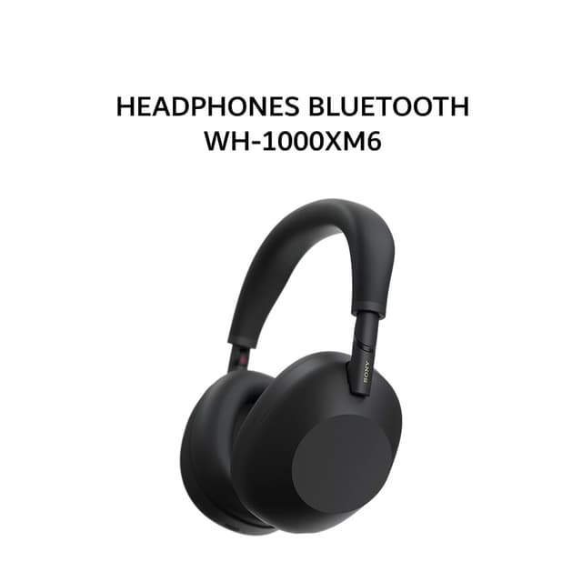 SONY WH-1000XM6 / WH 1000XM6 BLUETOOTH HEADPHONES - BLACK