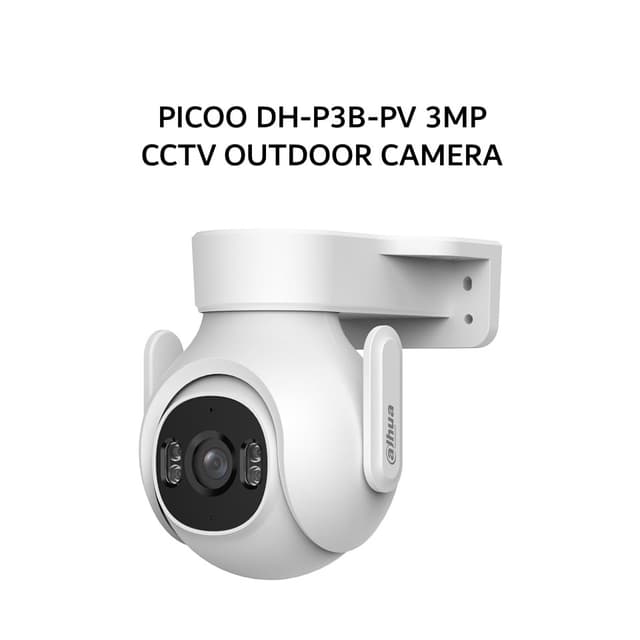 DAHUA PICOO DH-P3B-PV WIFI NETWORK OUTDOOR CAMERA CCTV 3MP MICROPHONE PAN N TILT 3Y
