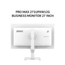 MSI BUSINESS MONITOR 27 INCH PRO MAX 271UPXW12G QD-OLED UHD 2160P 0.03MS 120HZ HDR READY HDMI+DP USB-C SPEAKER ERGONOMICS WHITE 3Y - Image 2