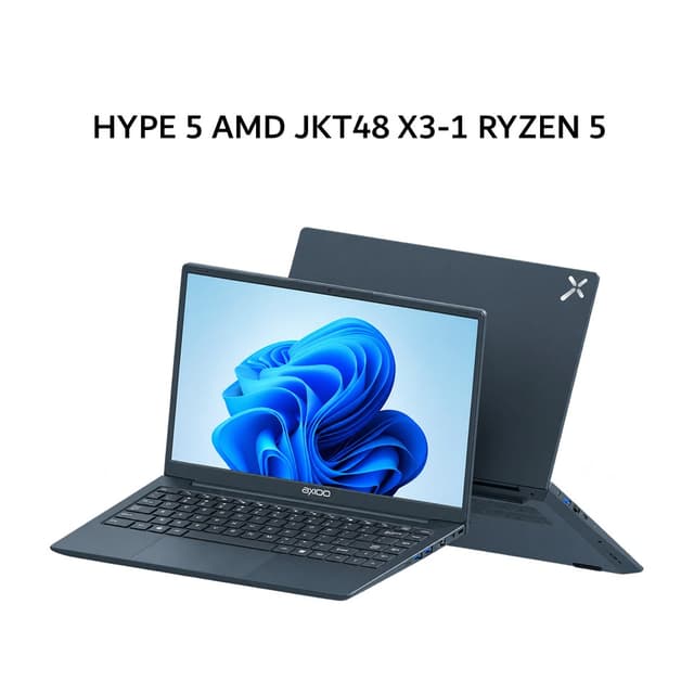 AXIOO HYPE 5 AMD JKT48 X3-1 RYZEN 5 3501 8GB 256GB DOS 14.0FHD IPS BLIT 1Y+3ADP BLU