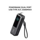 ANKER POWERBANK 25000MAH 165W PD PPS 100W 45W 33W 25W DUAL PORT USB TYPE A/C BUILT-IN USB TYPE C + C CABLE - BLACK - A1695 - Variant 1