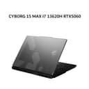 MSI CYBORG 15 MAX I7 13620H RTX5060 8GB/ 16GB 512GB W11+OHS 15.6FHD IPS 144HZ BLIT 2Y+ADP BLK -C13WFO.694 - Image 2