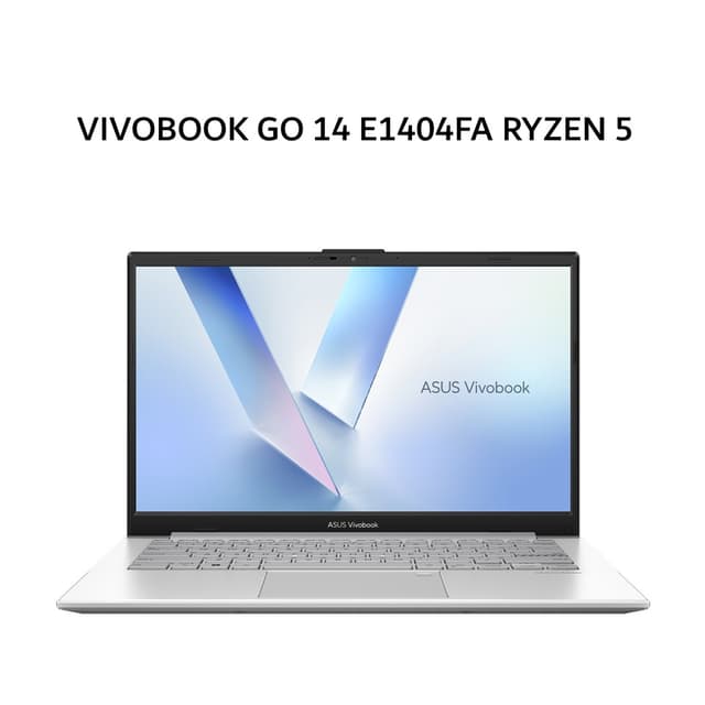 ASUS VIVOBOOK GO 14 E1404FA RYZEN 5 40 8GB 512GB W11+OHS+M365B 14.0FHD VIPS SLV -VIPS5856M