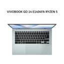 ASUS VIVOBOOK GO 14 E1404FA RYZEN 5 40 8GB 512GB W11+OHS+M365B 14.0FHD VIPS GREEN GRY -VIPS5855M - Image 1
