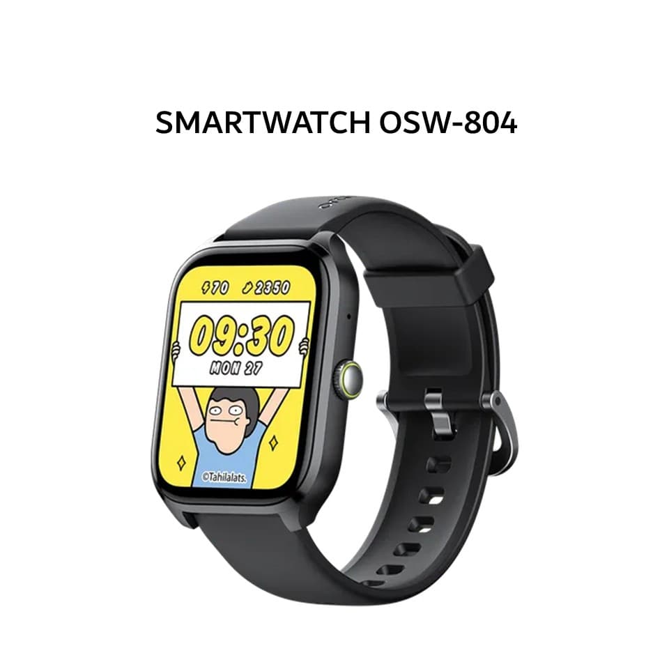 ORAIMO SMARTWATCH OSW-804 IP - LIGHT CHROME / BLACK