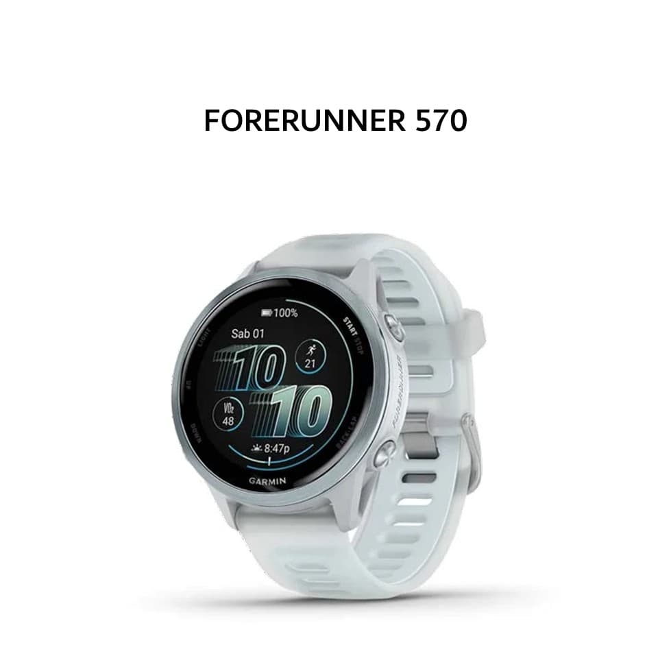 GARMIN FORERUNNER 570 SLATE WHITE CLOUD BLUE 42MM 2Y