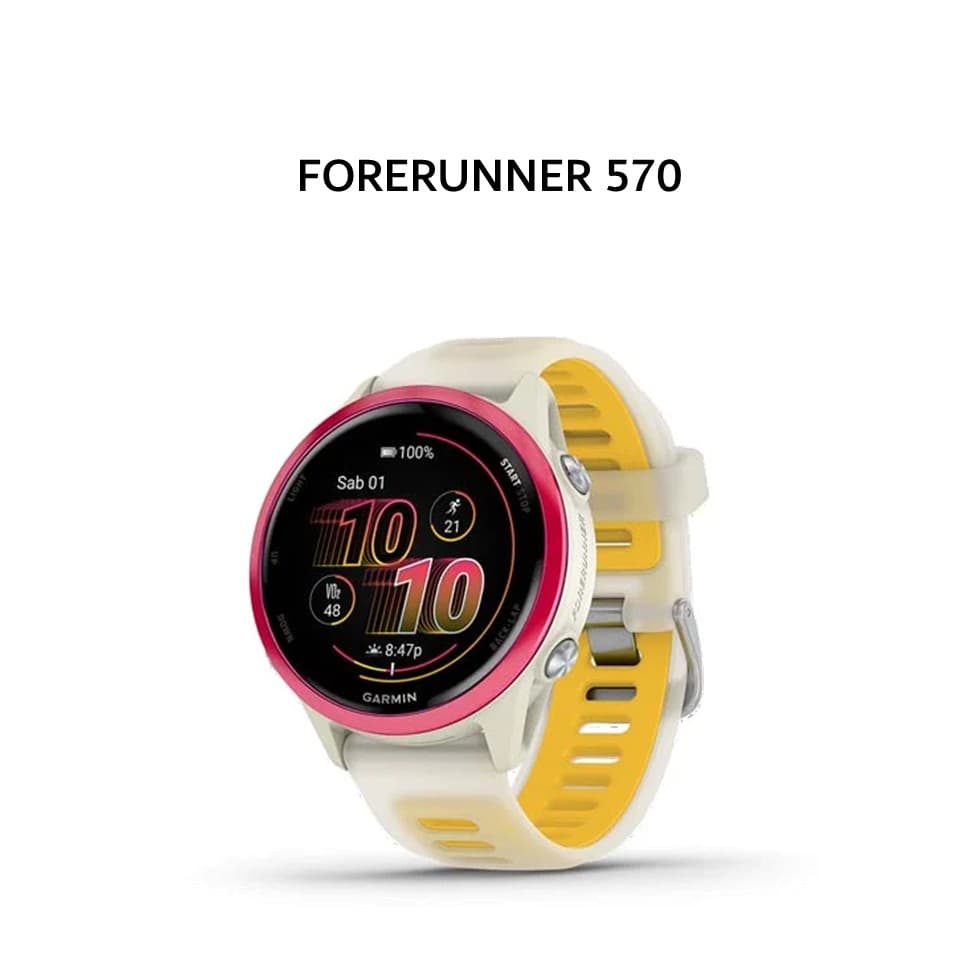 GARMIN FORERUNNER 570 RASPBERRY MANGO 42MM 2Y