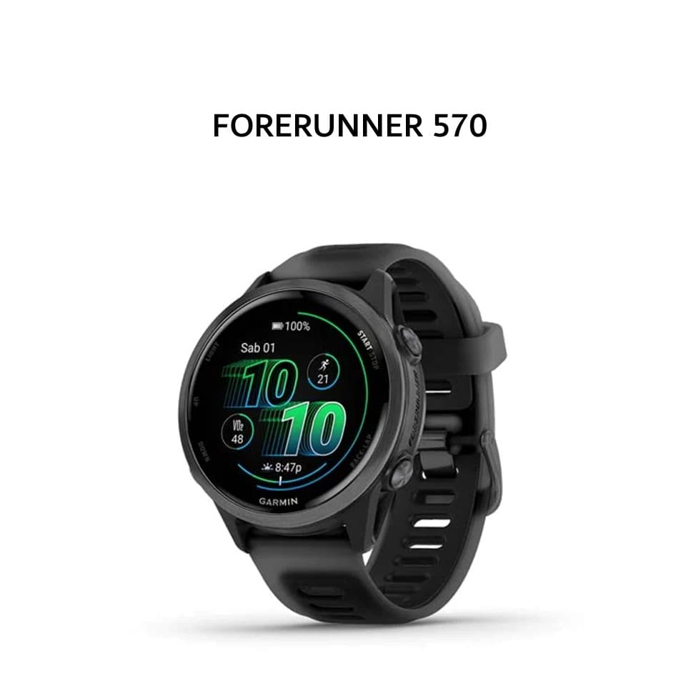 GARMIN FORERUNNER 570 SLATE BLACK 42MM 2Y