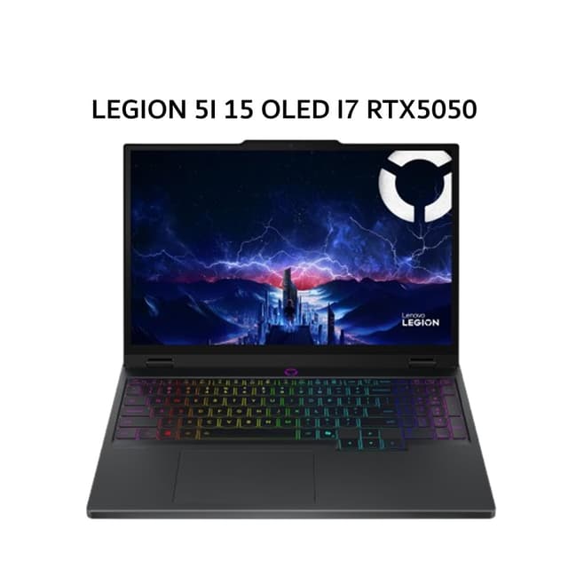 LENOVO LEGION 5I 15 OLED I7 14700HX RTX5050 8GB/ 24GB 512GB W11+OHS+M365B 15.1WQXGA 165HZ 24ZRGB 3Y+3ADP GRY -4RID