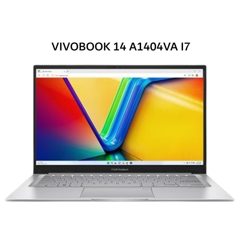 ASUS VIVOBOOK 14 A1404VA I7 1355 16GB 1TB W11+OHS+M365B 14.0FHD VIPS SLV -VIPS712M