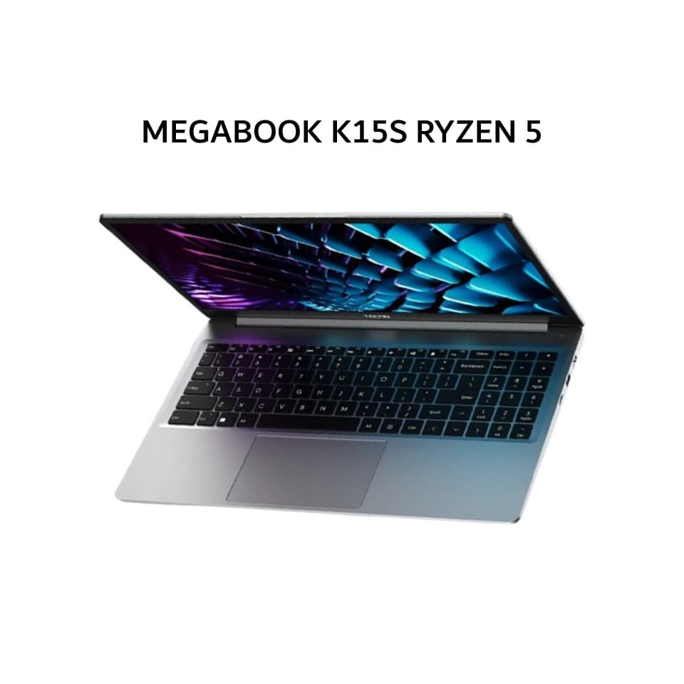 TECNO MEGABOOK K15S RYZEN 5 7430 16GB 512GB W11 15.6 FHD IPS SLV