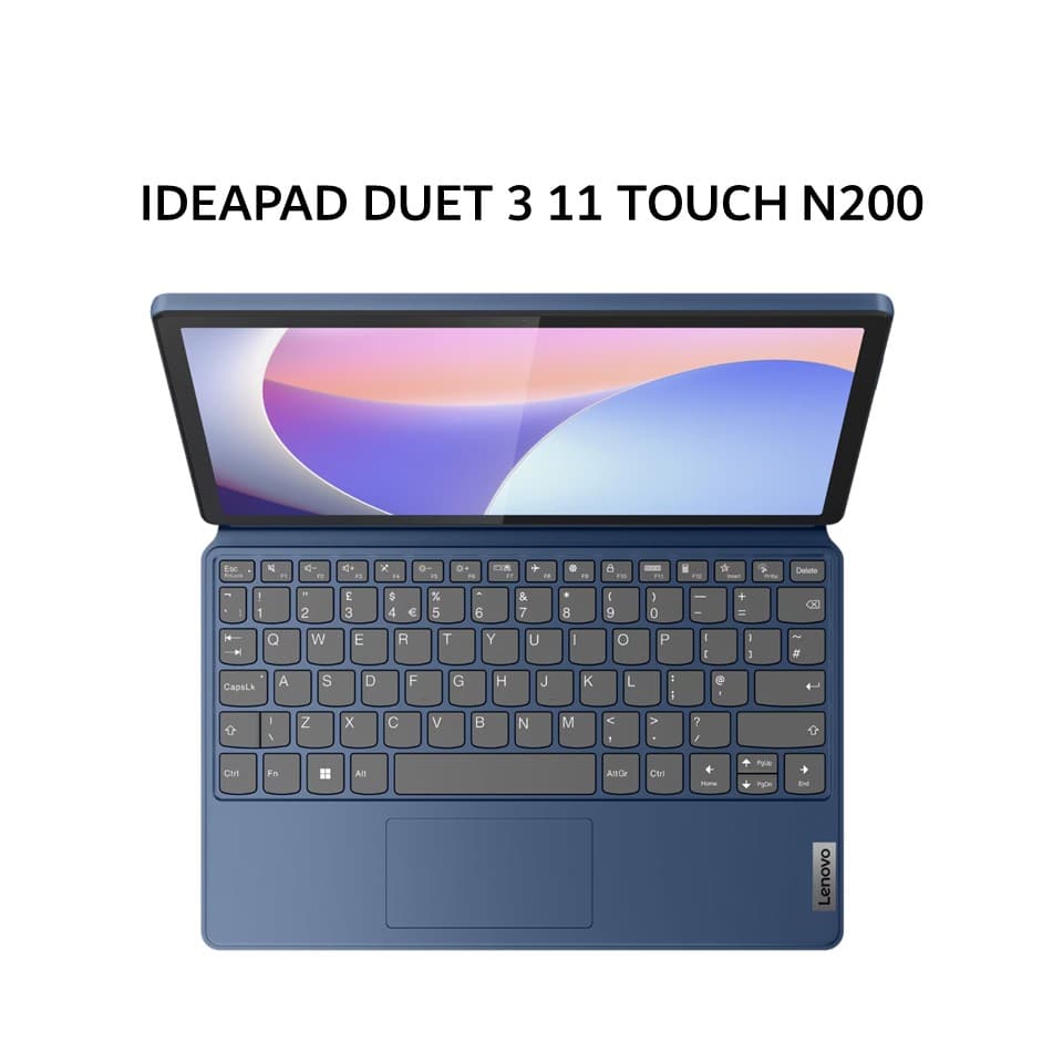 LENOVO IDEAPAD DUET 3 11 TOUCH N200 8GB 256GB W11+OHS 11.5 2K 2Y PREM+2ADP BLU -2XID