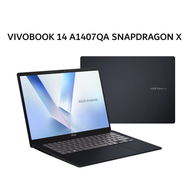 ASUS VIVOBOOK 14 A1407QA SNAPDRAGON X X1 26100 16GB 512GB W11+OHS 14.0WUXGA VIPS BLU -VIPSP151M