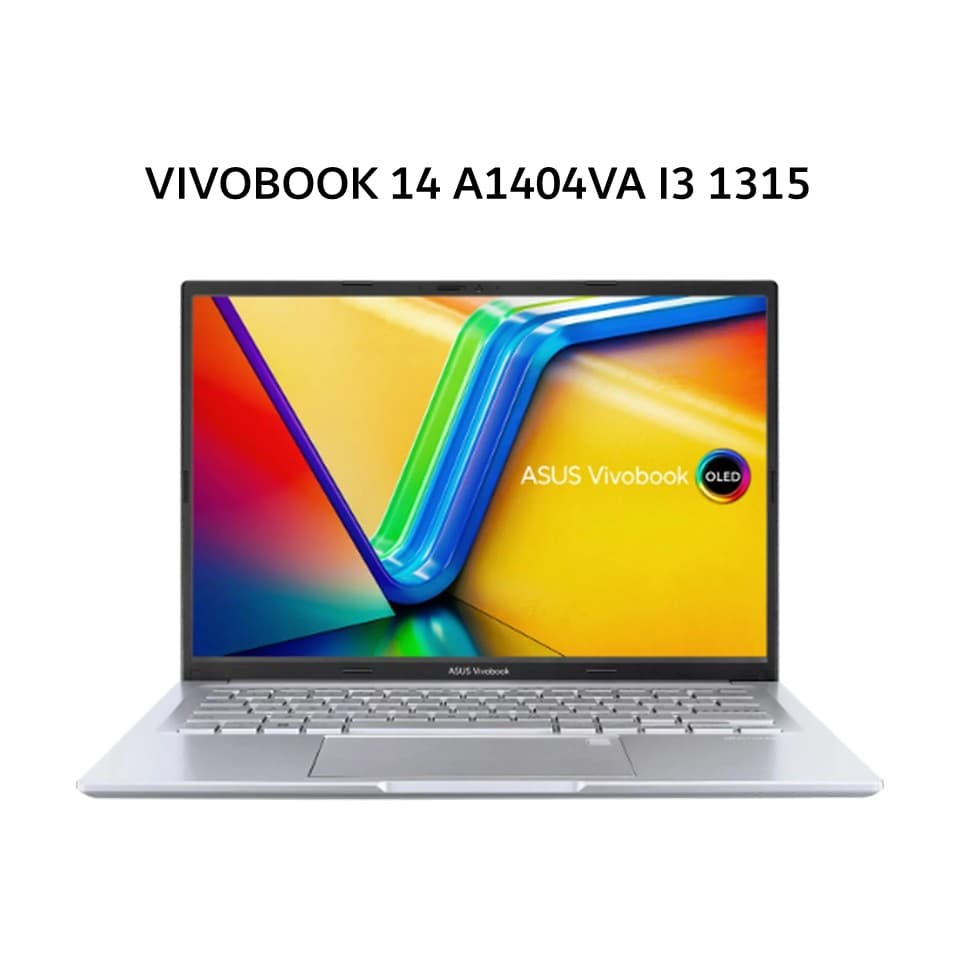 ASUS VIVOBOOK 14 A1404VA I3 1315 8GB 256GB W11+OHS+M365B 14.0FHD SLV -FHD3823M